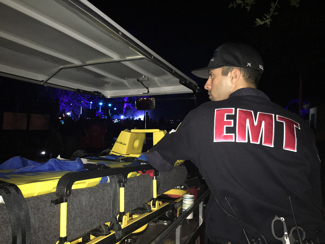 EMT Standy is fully equiped and supplied.