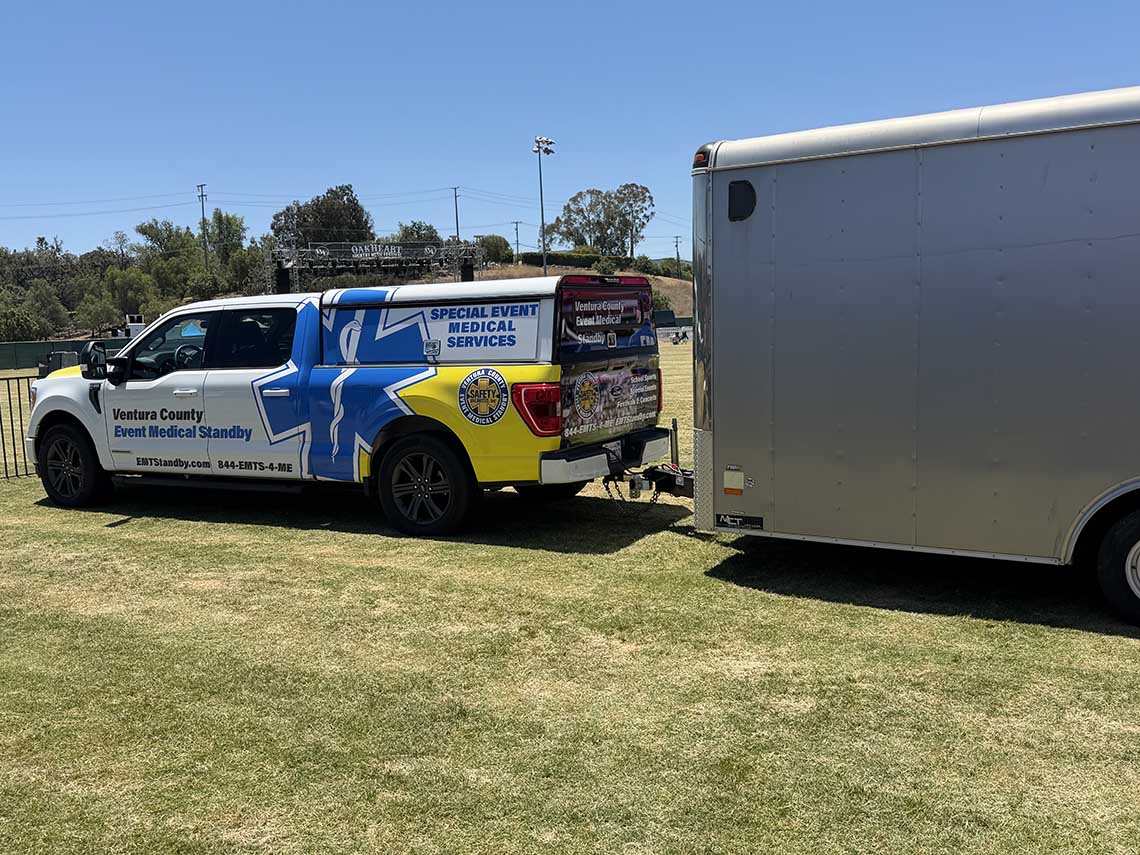 EMT Standy is fully equiped and supplied.