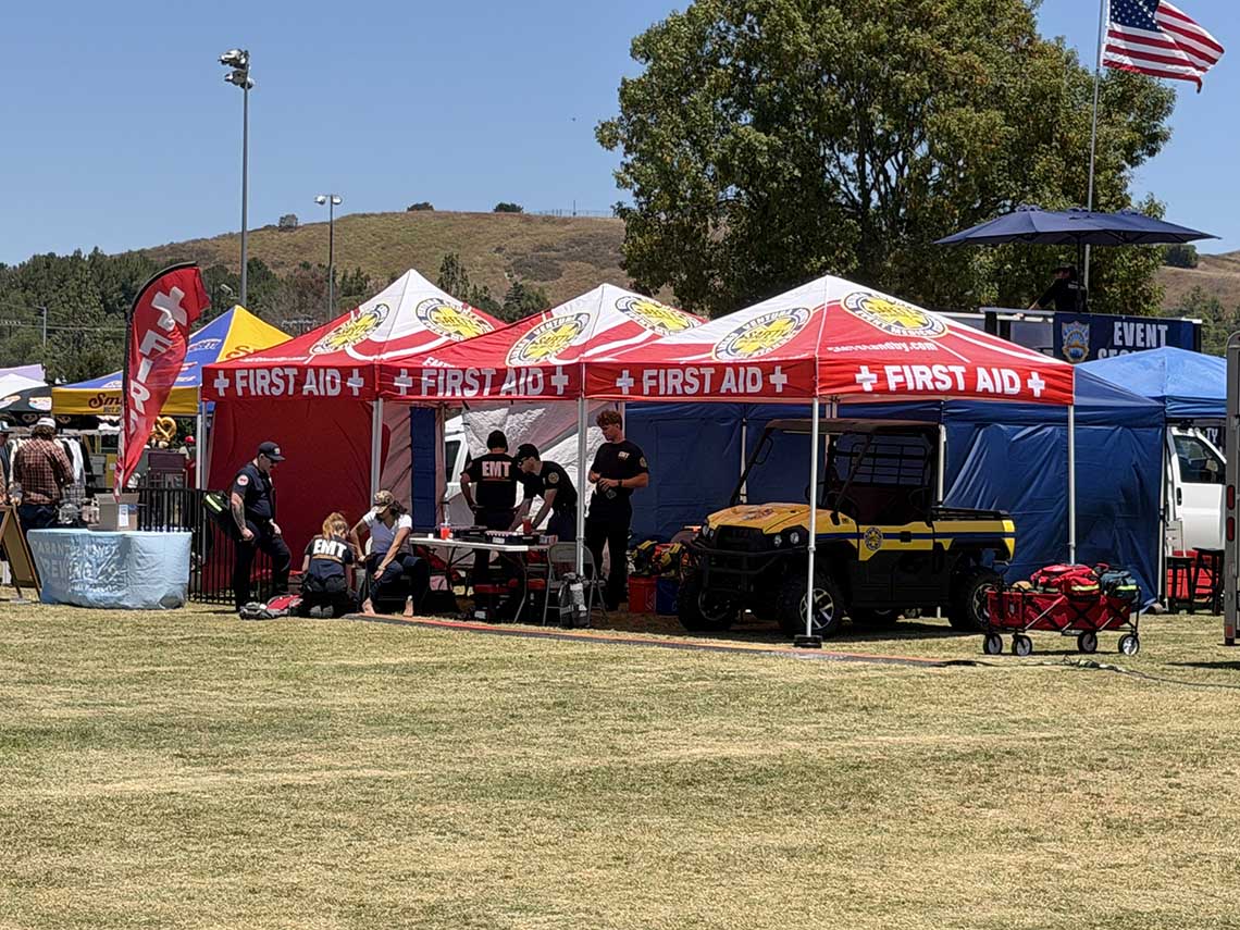 EMT Standy is fully equiped and supplied.