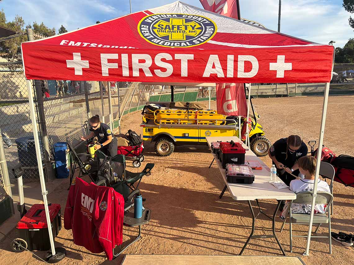EMT Standy is fully equiped and supplied.